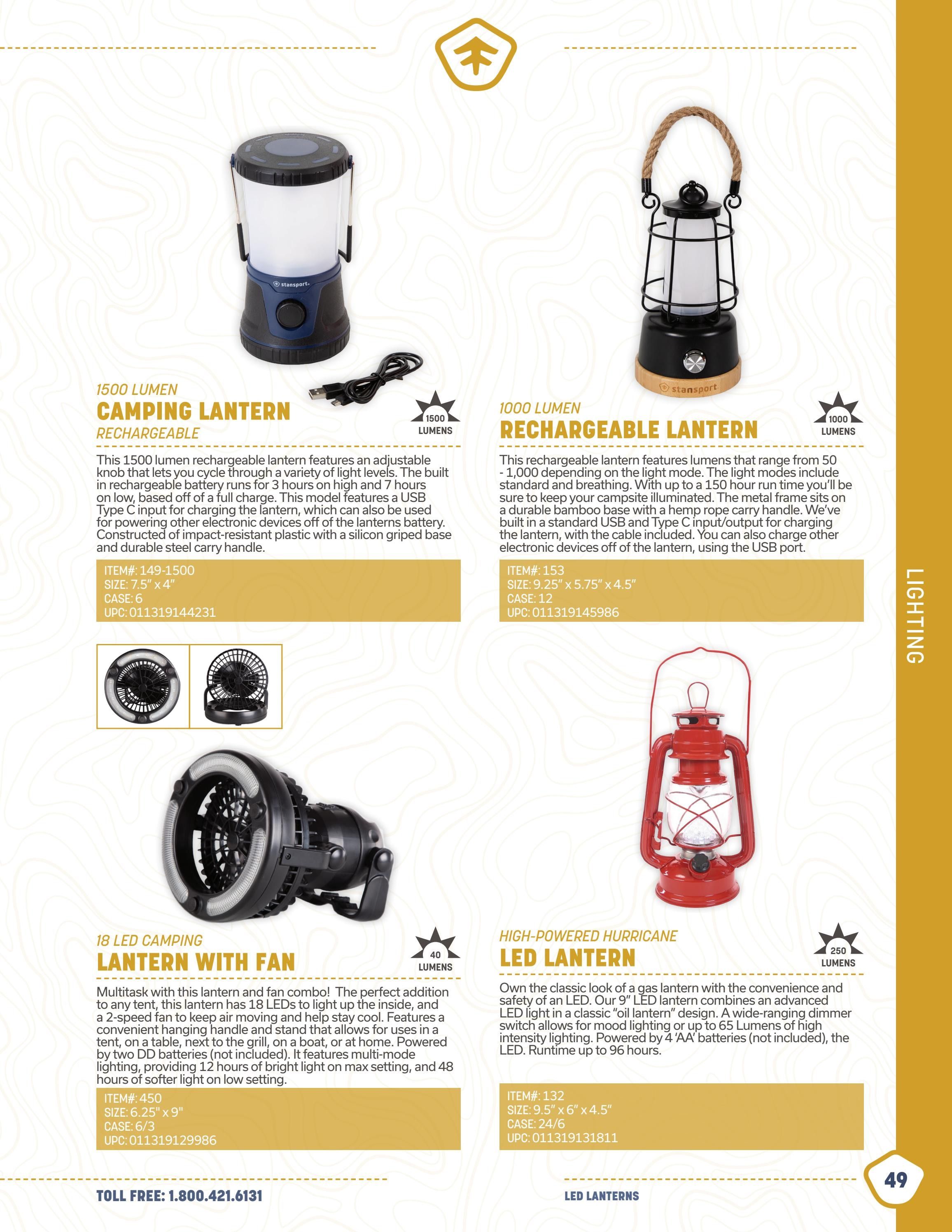 Stansport Camping Products Catalog Weekly Ad January 1 - December 31, 2026