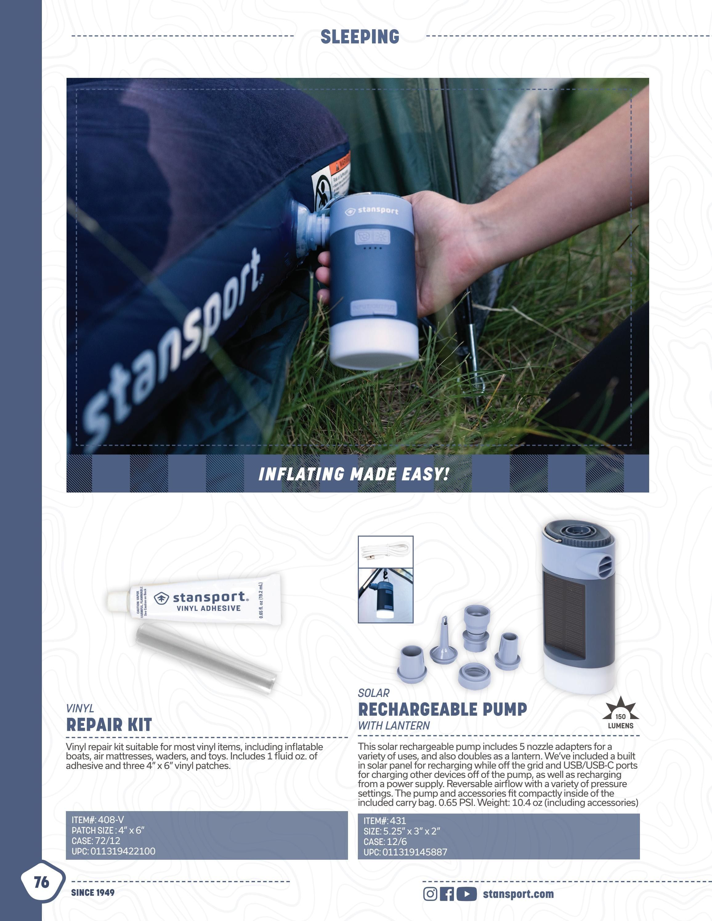 Stansport Camping Products Catalog Weekly Ad January 1 - December 31, 2026