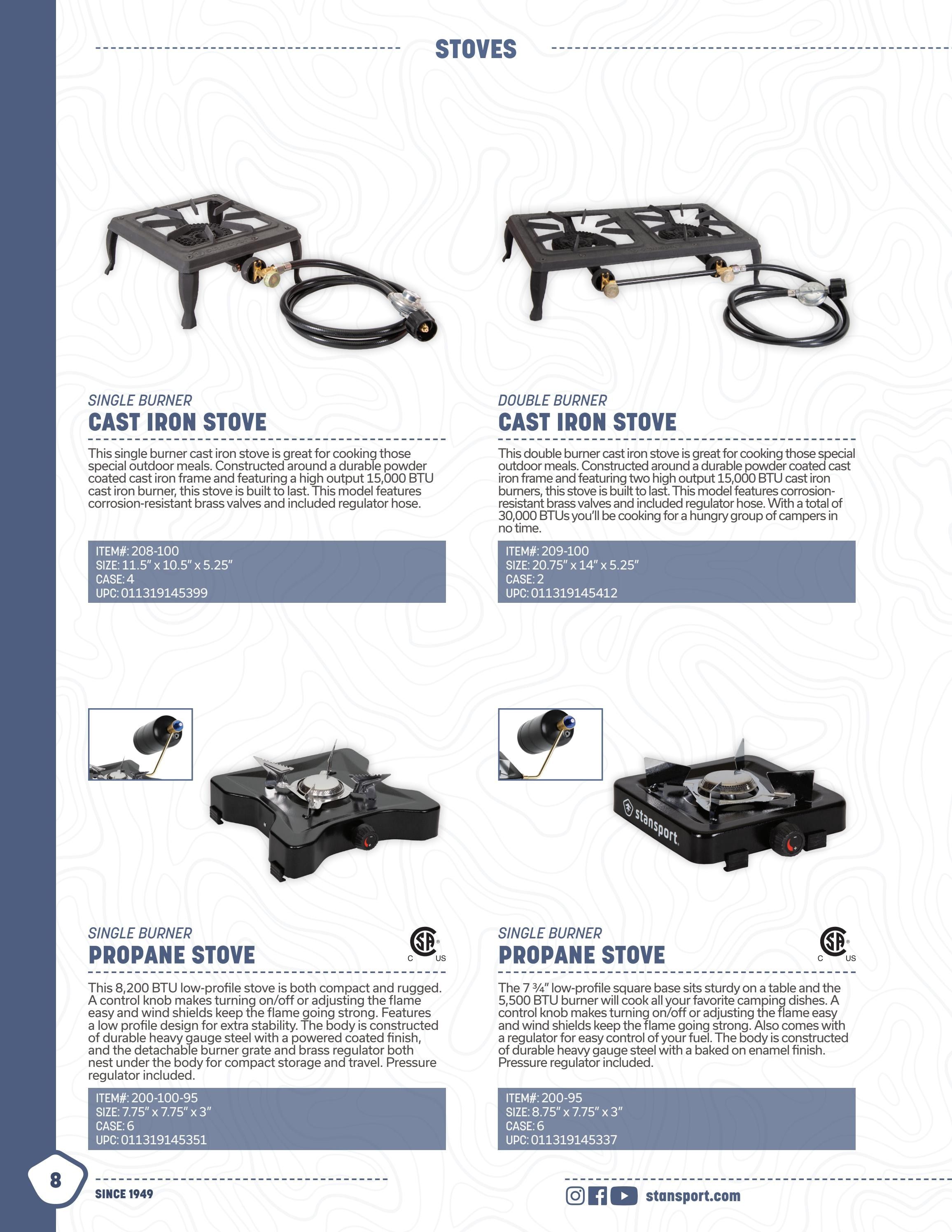 Stansport Camping Products Catalog Weekly Ad January 1 - December 31, 2026