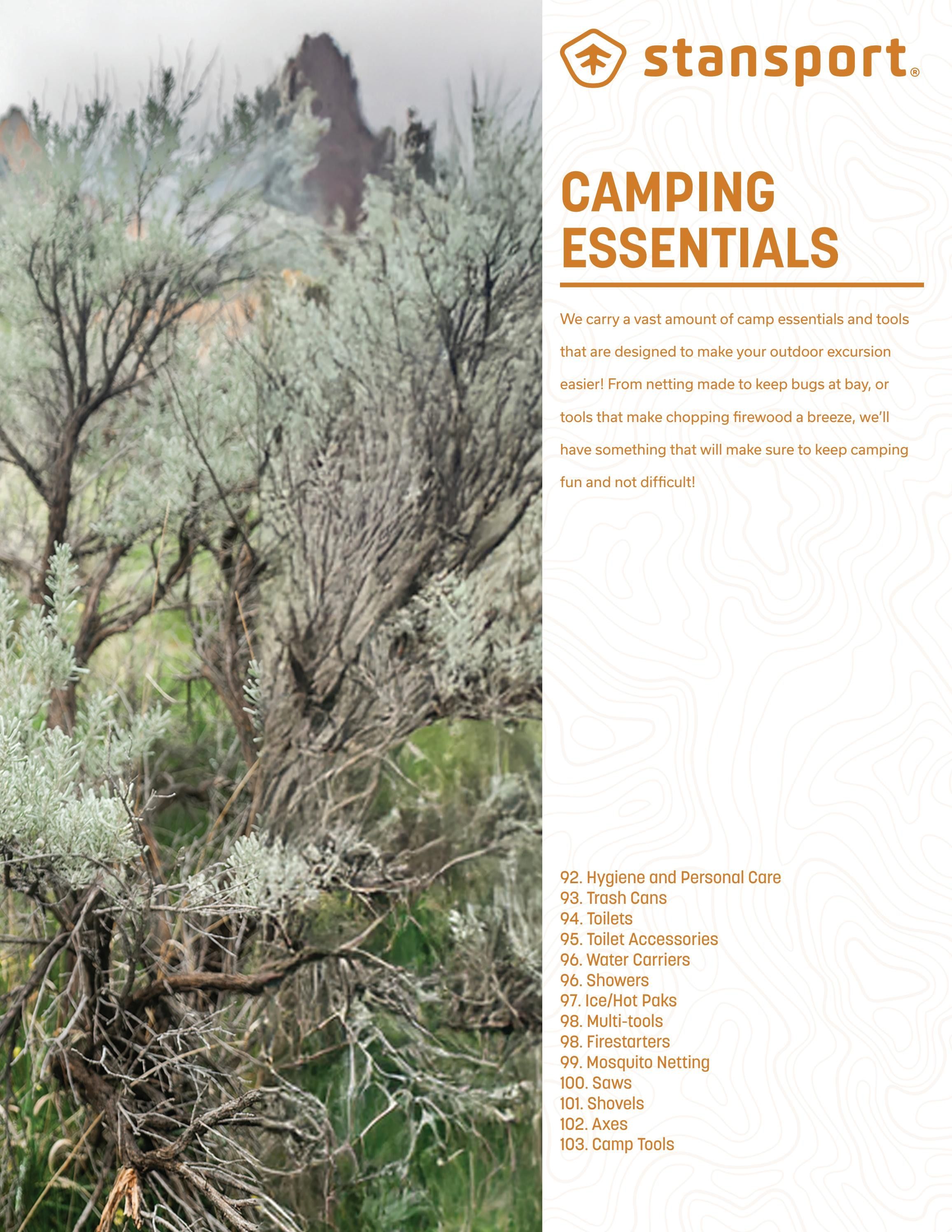 Stansport Camping Products Catalog Weekly Ad January 1 - December 31, 2026