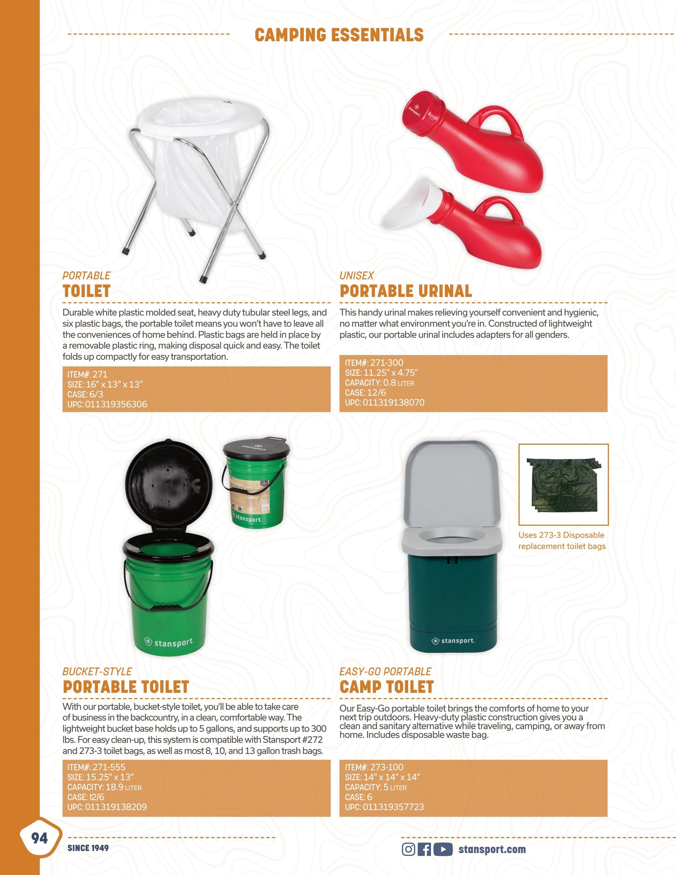 Stansport Camping Products Catalog Weekly Ad January 1 - December 31, 2026