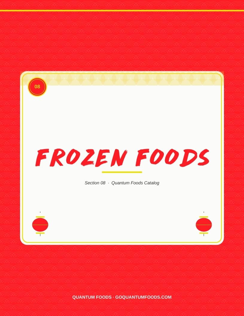 Quantum Foods Asian Foods Catalog Weekly Ad January 1 - December 31, 2026