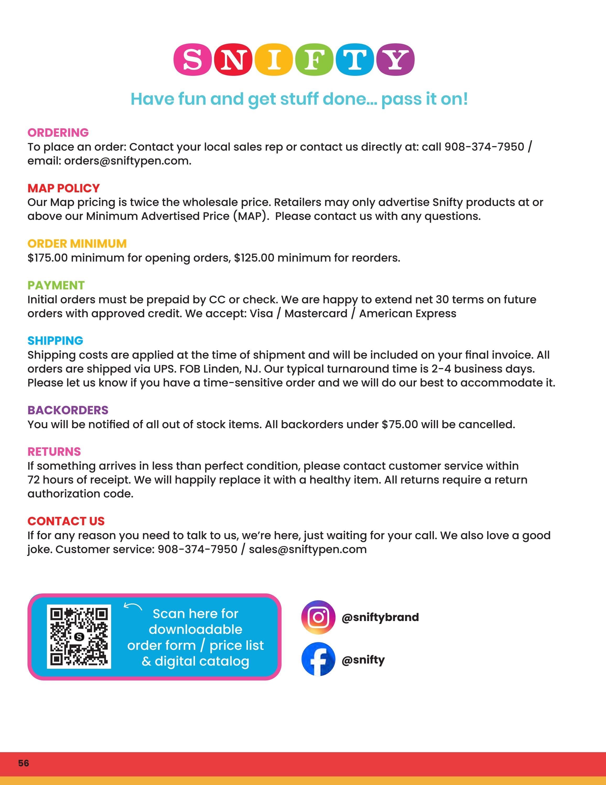 Snifty Fall Stationery Catalog Weekly Ad January 1 - December 31, 2026