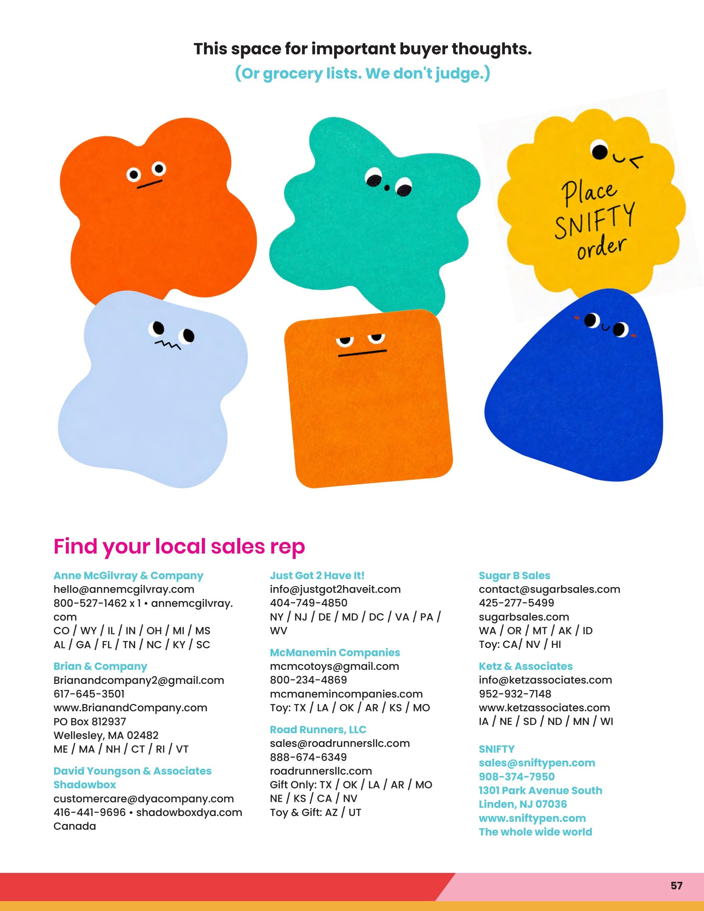 Snifty Fall Stationery Catalog Weekly Ad January 1 - December 31, 2026