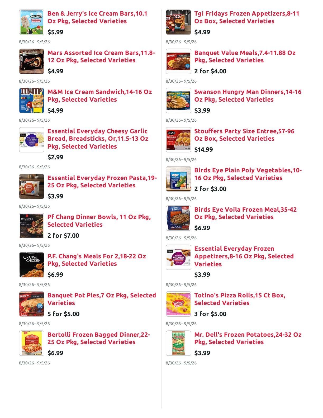 Radermacher's Fresh Market Weekly Ad August 30 - September 5, 2026