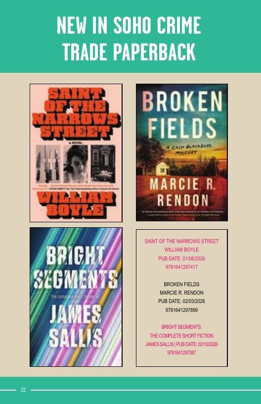 Soho Press Books Catalog Weekly Ad January 1 - December 31, 2026