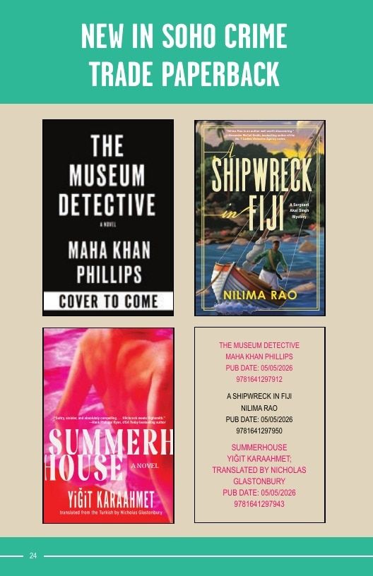 Soho Press Books Catalog Weekly Ad January 1 - December 31, 2026