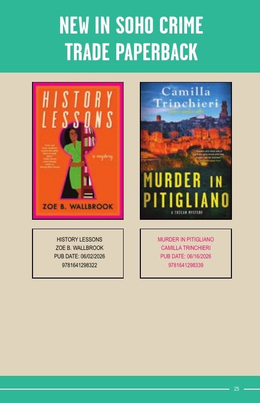 Soho Press Books Catalog Weekly Ad January 1 - December 31, 2026