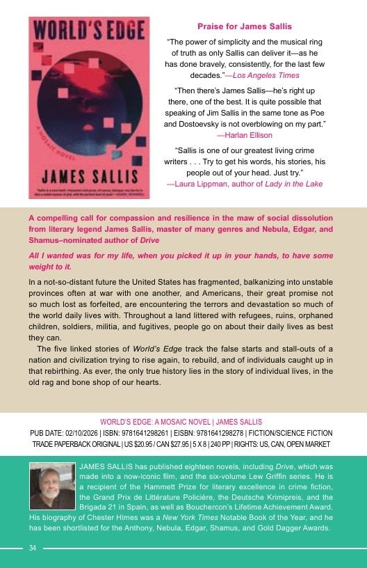 Soho Press Books Catalog Weekly Ad January 1 - December 31, 2026