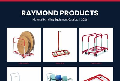 Raymond Products Material Handling Equipment Catalog Weekly Ad January 1 - December 31, 2026