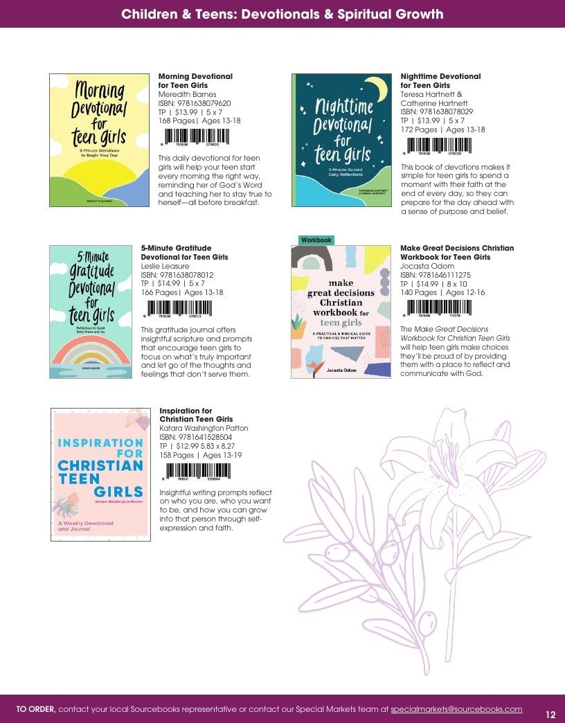 Sourcebooks Fall Christian Gift Catalog Weekly Ad January 1 - December 31, 2026