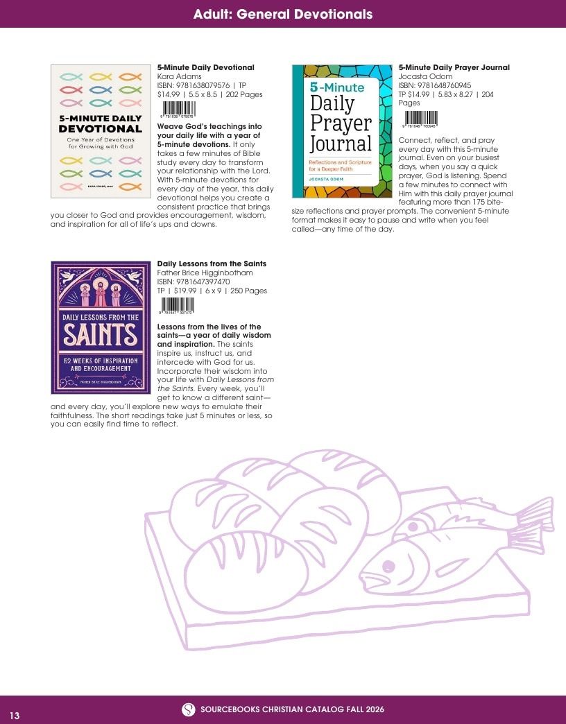 Sourcebooks Fall Christian Gift Catalog Weekly Ad January 1 - December 31, 2026