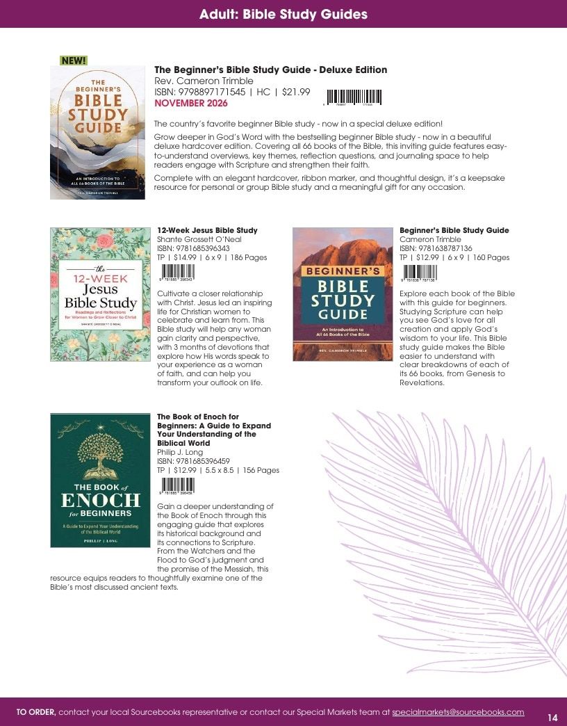 Sourcebooks Fall Christian Gift Catalog Weekly Ad January 1 - December 31, 2026