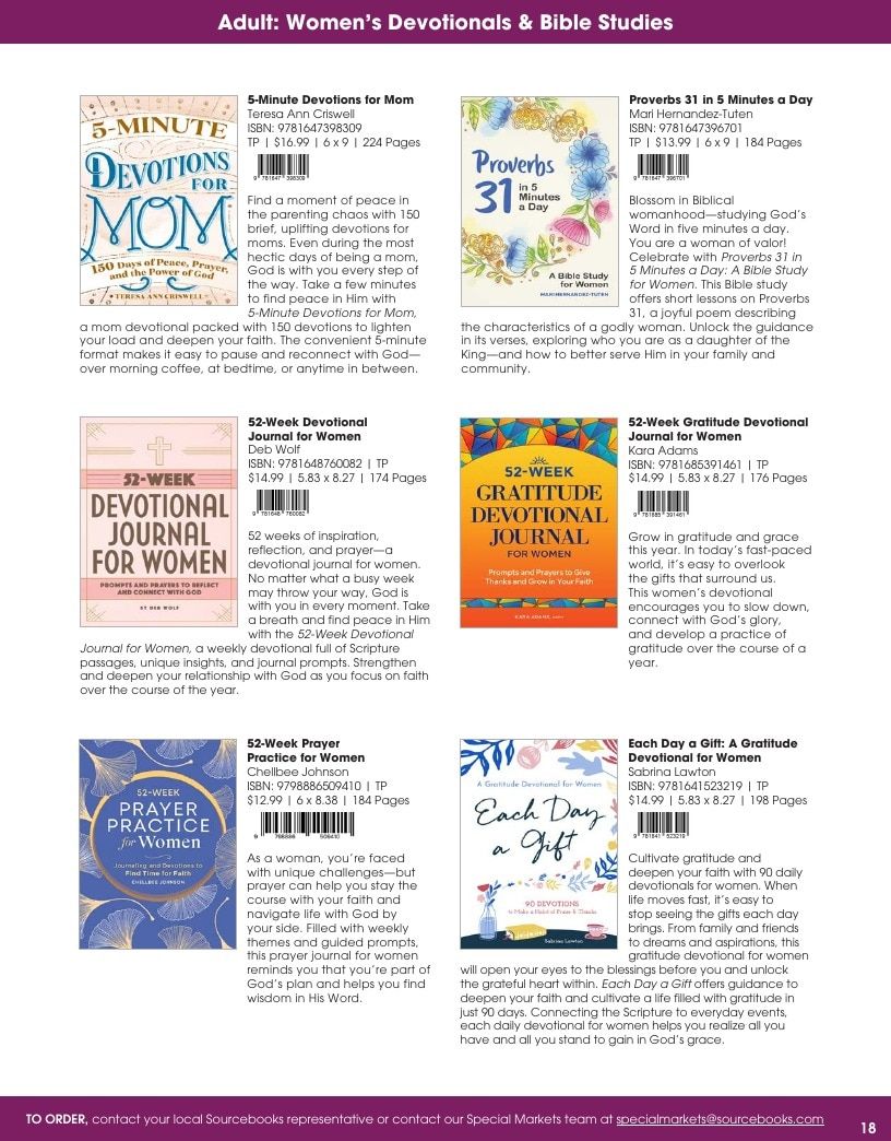 Sourcebooks Fall Christian Gift Catalog Weekly Ad January 1 - December 31, 2026