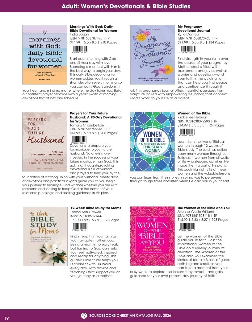 Sourcebooks Fall Christian Gift Catalog Weekly Ad January 1 - December 31, 2026