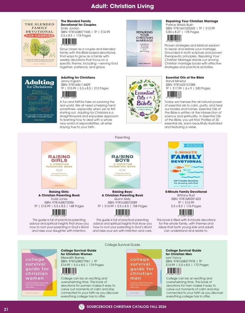Sourcebooks Fall Christian Gift Catalog Weekly Ad January 1 - December 31, 2026
