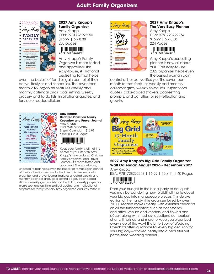 Sourcebooks Fall Christian Gift Catalog Weekly Ad January 1 - December 31, 2026