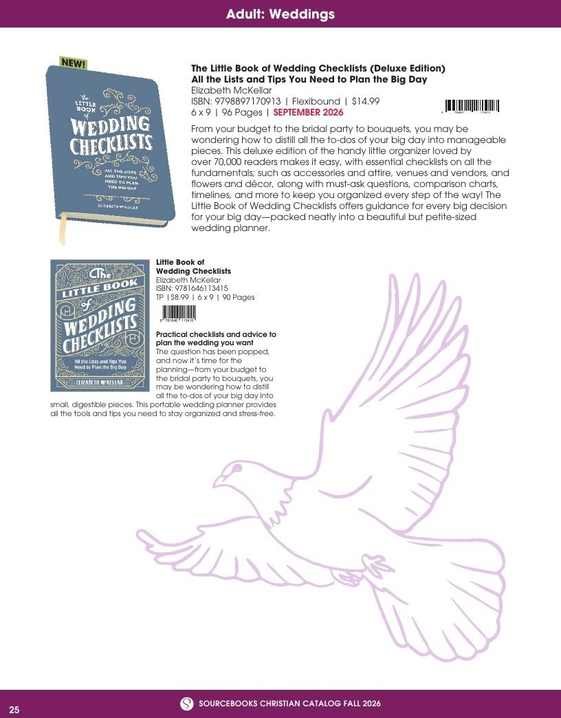 Sourcebooks Fall Christian Gift Catalog Weekly Ad January 1 - December 31, 2026