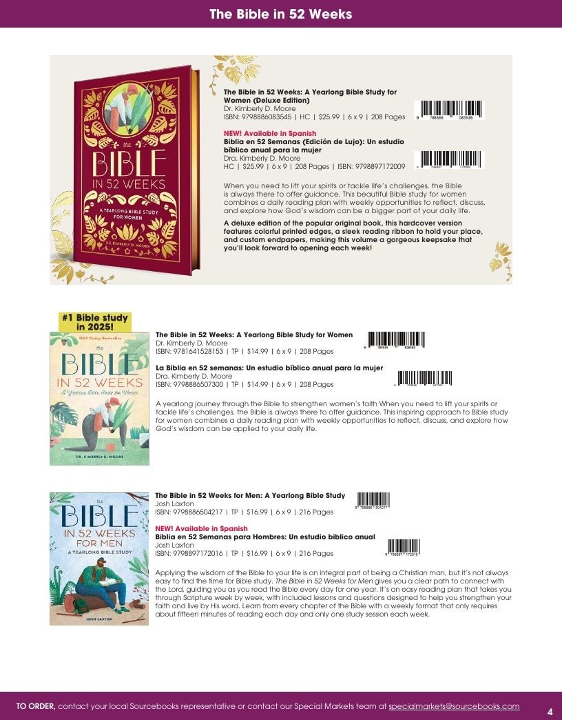 Sourcebooks Fall Christian Gift Catalog Weekly Ad January 1 - December 31, 2026