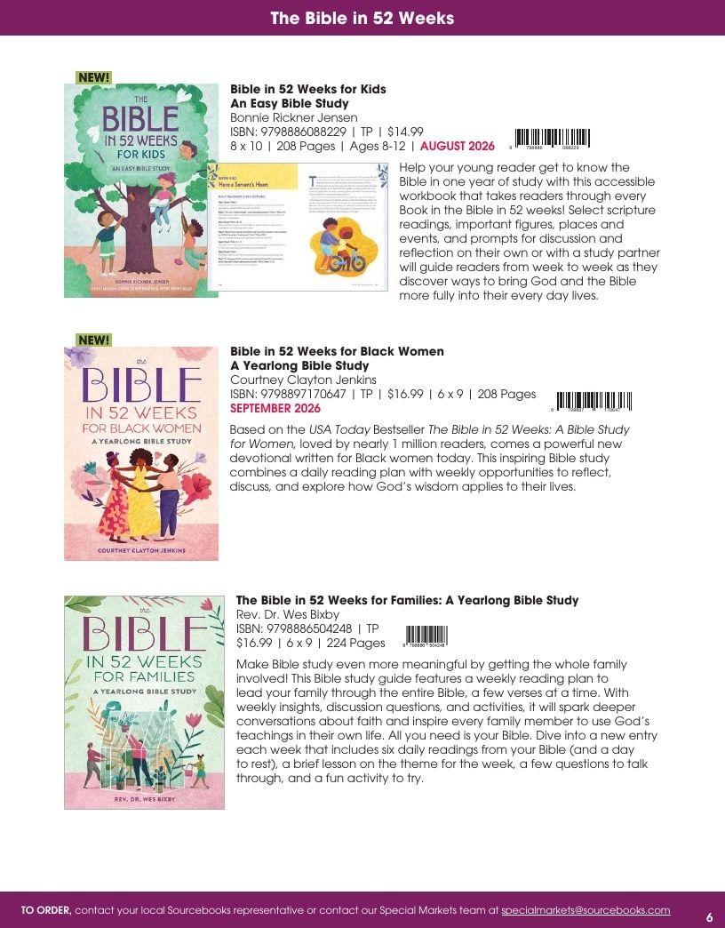 Sourcebooks Fall Christian Gift Catalog Weekly Ad January 1 - December 31, 2026