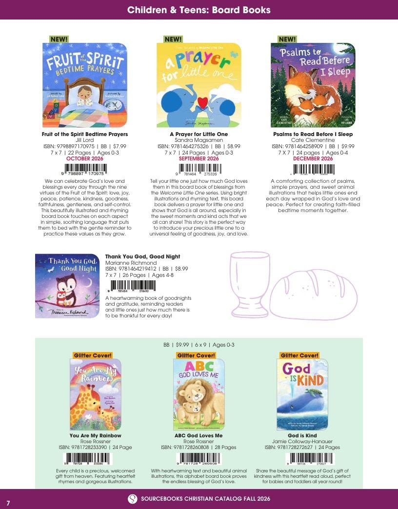 Sourcebooks Fall Christian Gift Catalog Weekly Ad January 1 - December 31, 2026