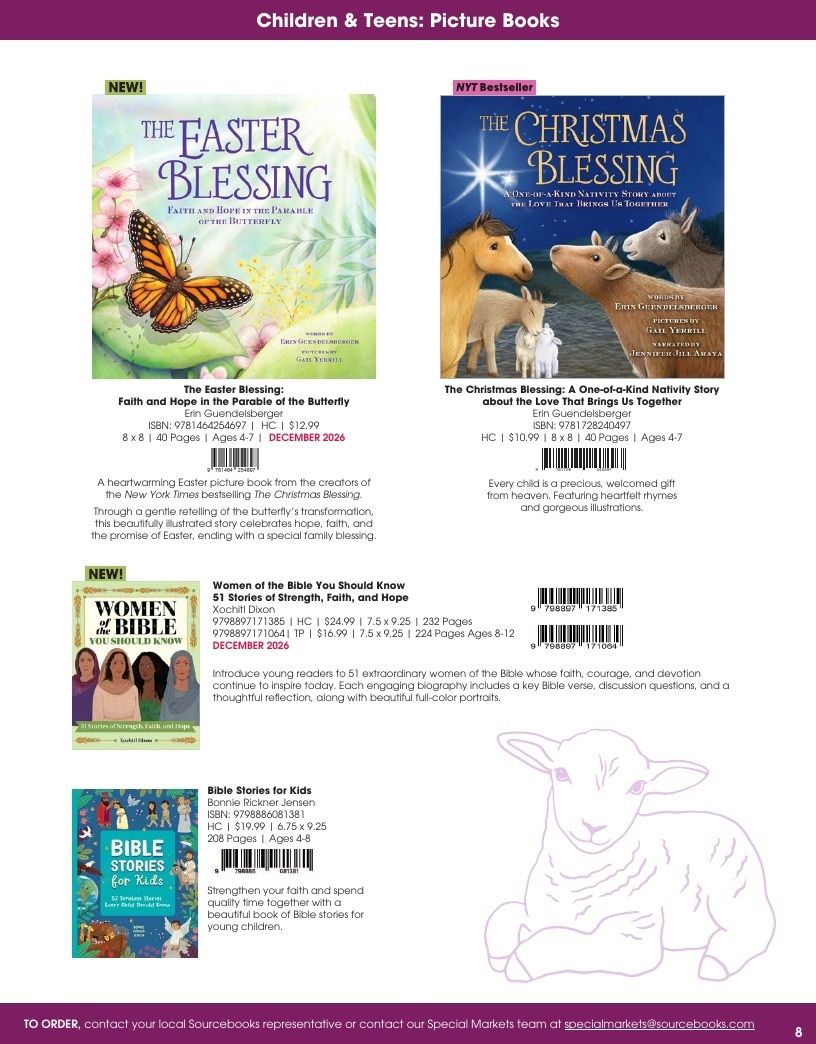 Sourcebooks Fall Christian Gift Catalog Weekly Ad January 1 - December 31, 2026