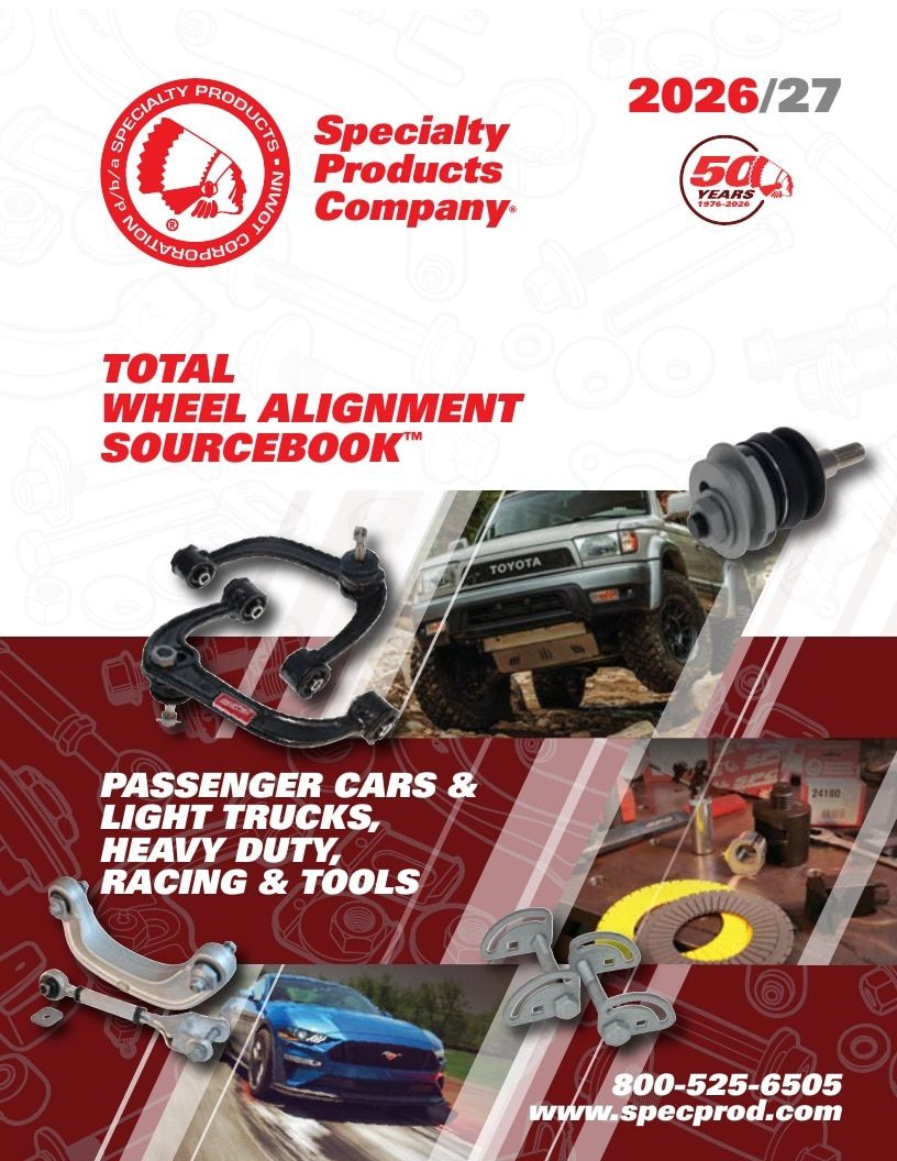 Specialty Products Company Automotive Alignment Catalog Weekly Ad January 1 - December 31, 2026