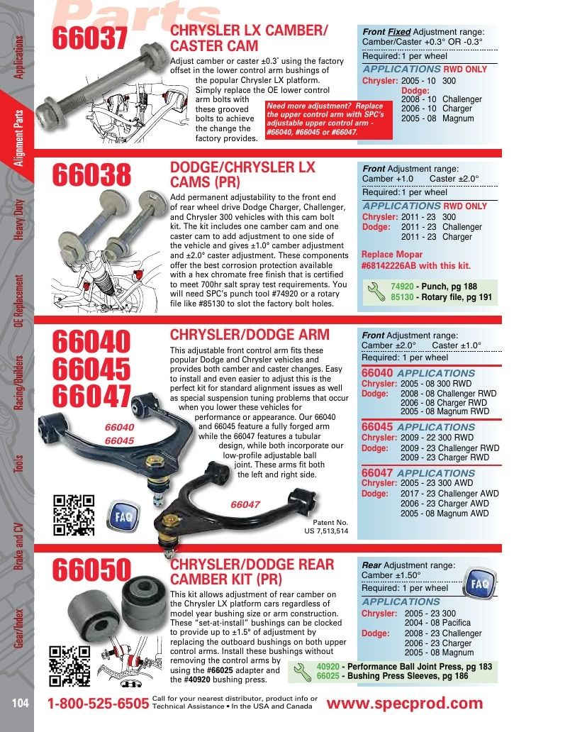 Specialty Products Company Automotive Alignment Catalog Weekly Ad January 1 - December 31, 2026