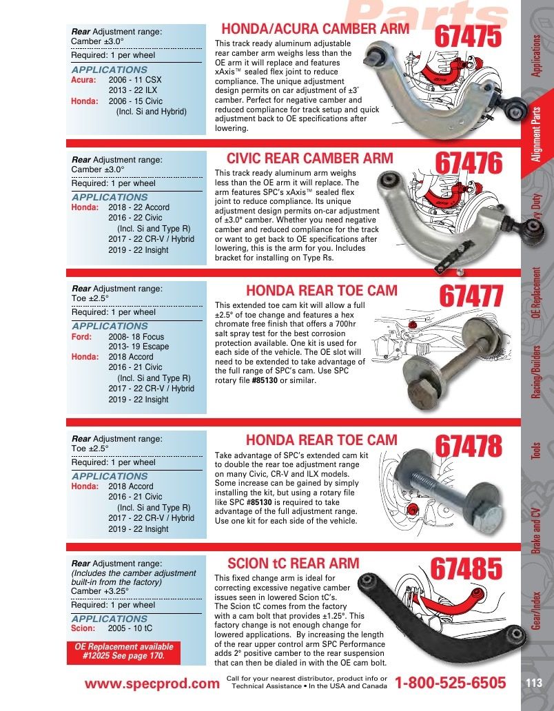 Specialty Products Company Automotive Alignment Catalog Weekly Ad January 1 - December 31, 2026