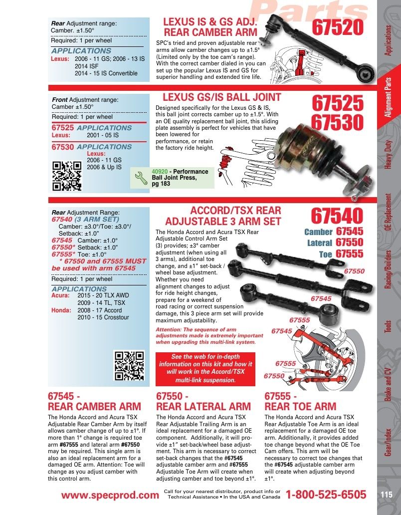 Specialty Products Company Automotive Alignment Catalog Weekly Ad January 1 - December 31, 2026