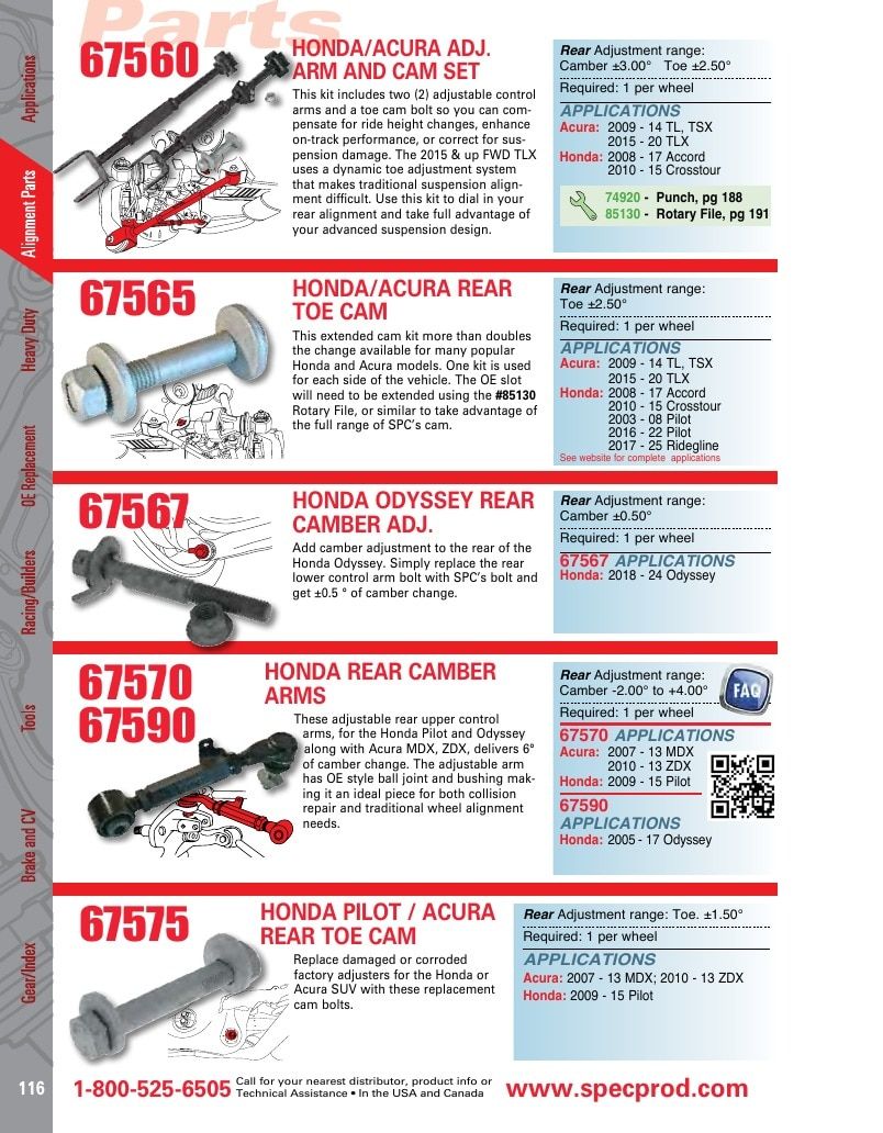 Specialty Products Company Automotive Alignment Catalog Weekly Ad January 1 - December 31, 2026