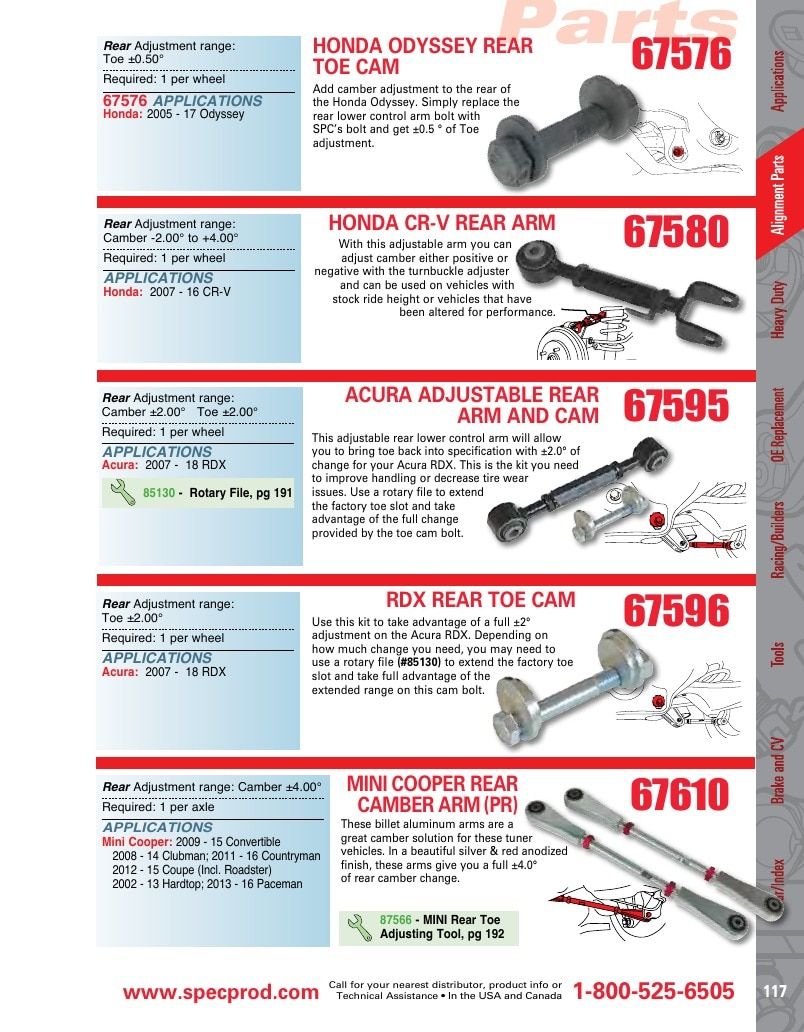 Specialty Products Company Automotive Alignment Catalog Weekly Ad January 1 - December 31, 2026