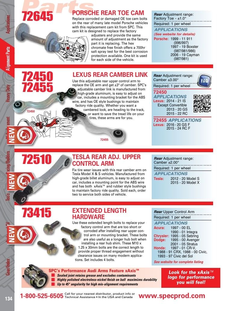 Specialty Products Company Automotive Alignment Catalog Weekly Ad January 1 - December 31, 2026