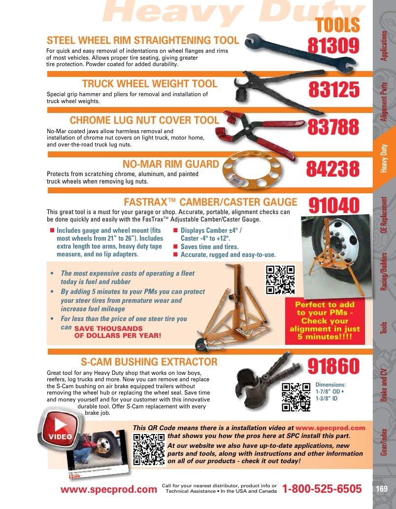 Specialty Products Company Automotive Alignment Catalog Weekly Ad January 1 - December 31, 2026