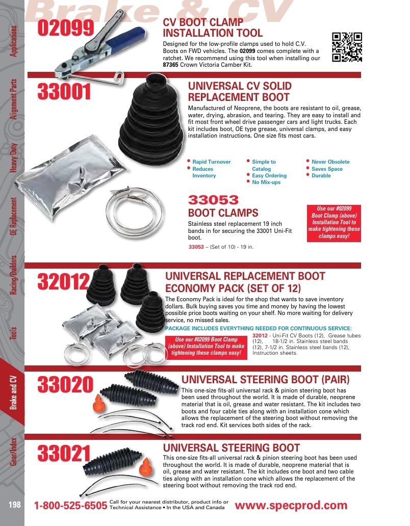 Specialty Products Company Automotive Alignment Catalog Weekly Ad January 1 - December 31, 2026