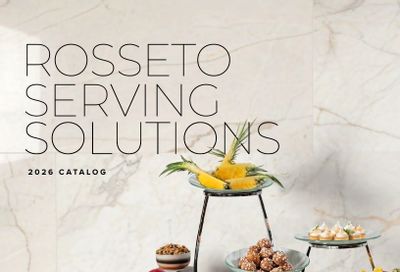 Rosseto Food Service Products Catalog Weekly Ad January 1 - December 31, 2026