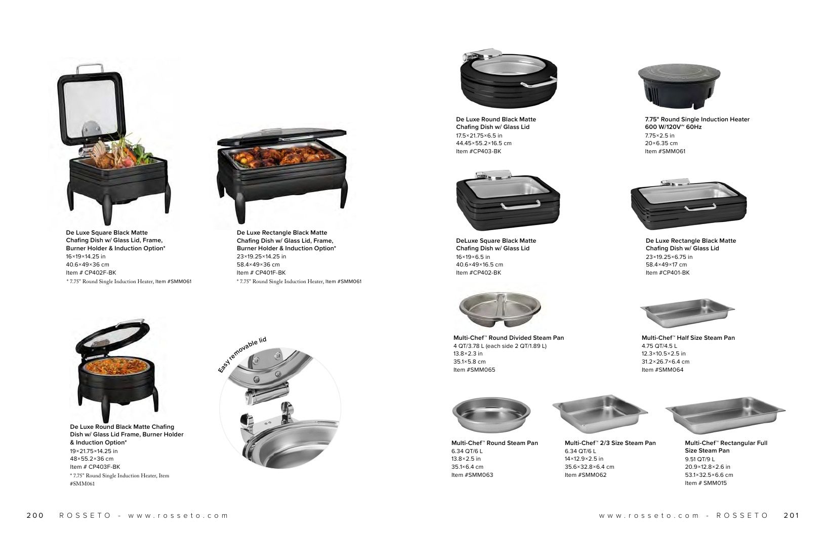 Rosseto Food Service Products Catalog Weekly Ad January 1 - December 31, 2026