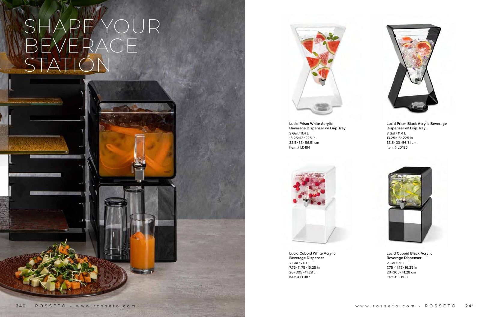 Rosseto Food Service Products Catalog Weekly Ad January 1 - December 31, 2026