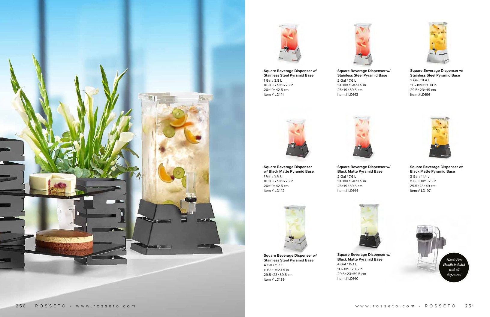 Rosseto Food Service Products Catalog Weekly Ad January 1 - December 31, 2026