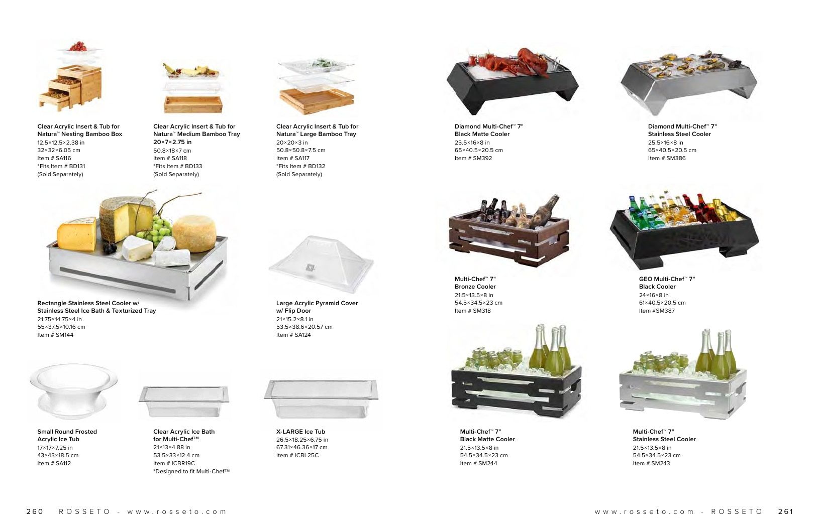 Rosseto Food Service Products Catalog Weekly Ad January 1 - December 31, 2026