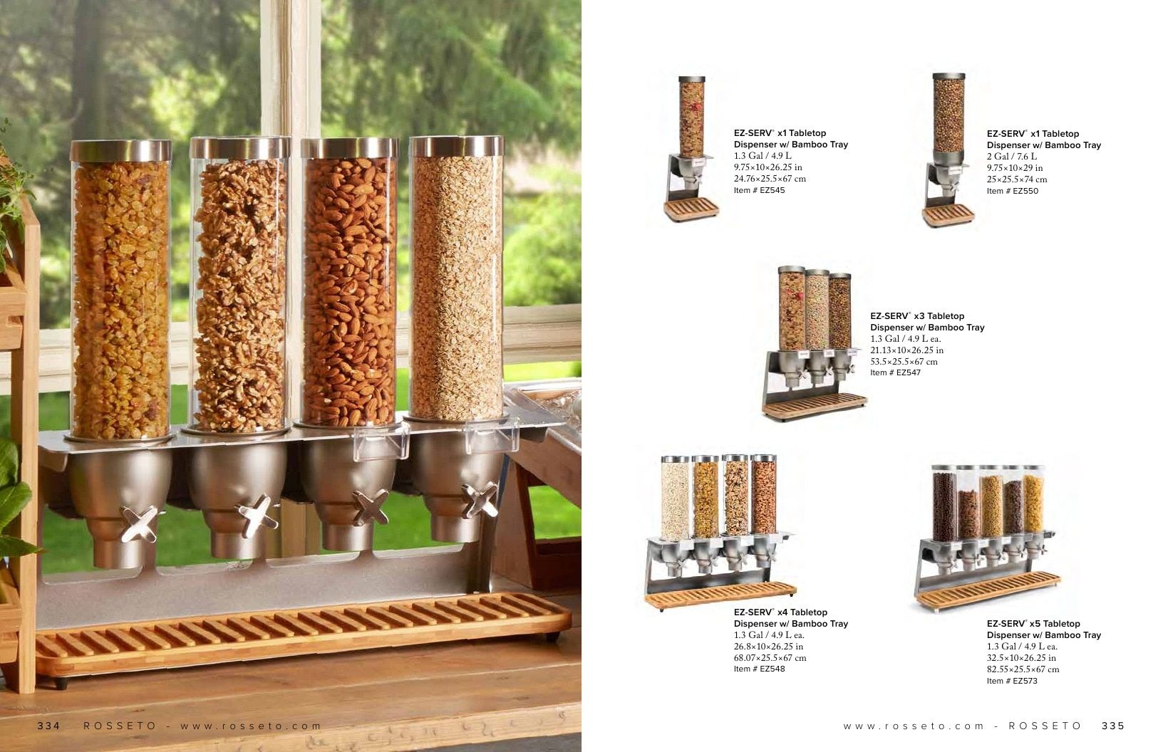 Rosseto Food Service Products Catalog Weekly Ad January 1 - December 31, 2026