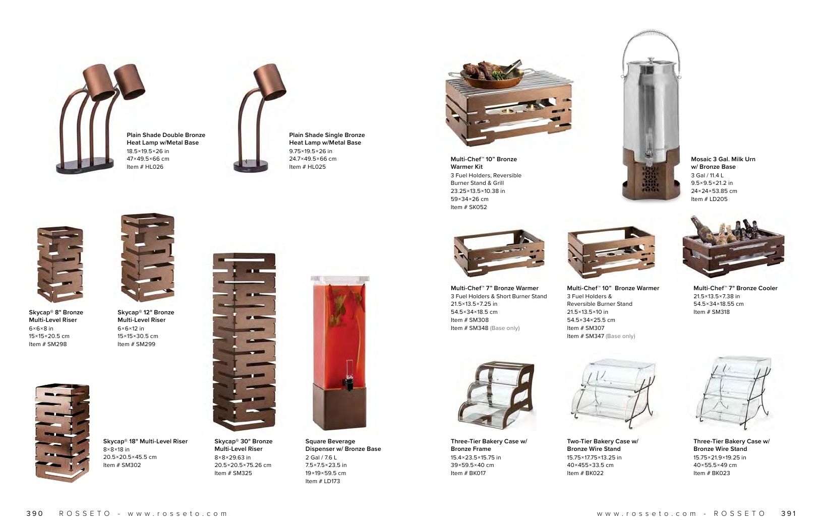 Rosseto Food Service Products Catalog Weekly Ad January 1 - December 31, 2026