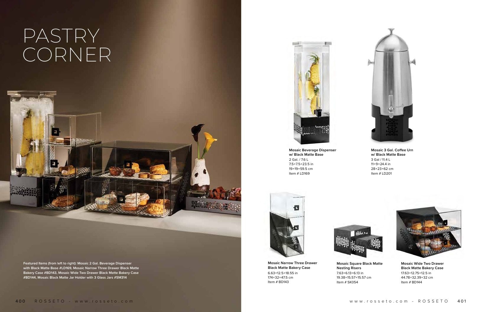 Rosseto Food Service Products Catalog Weekly Ad January 1 - December 31, 2026
