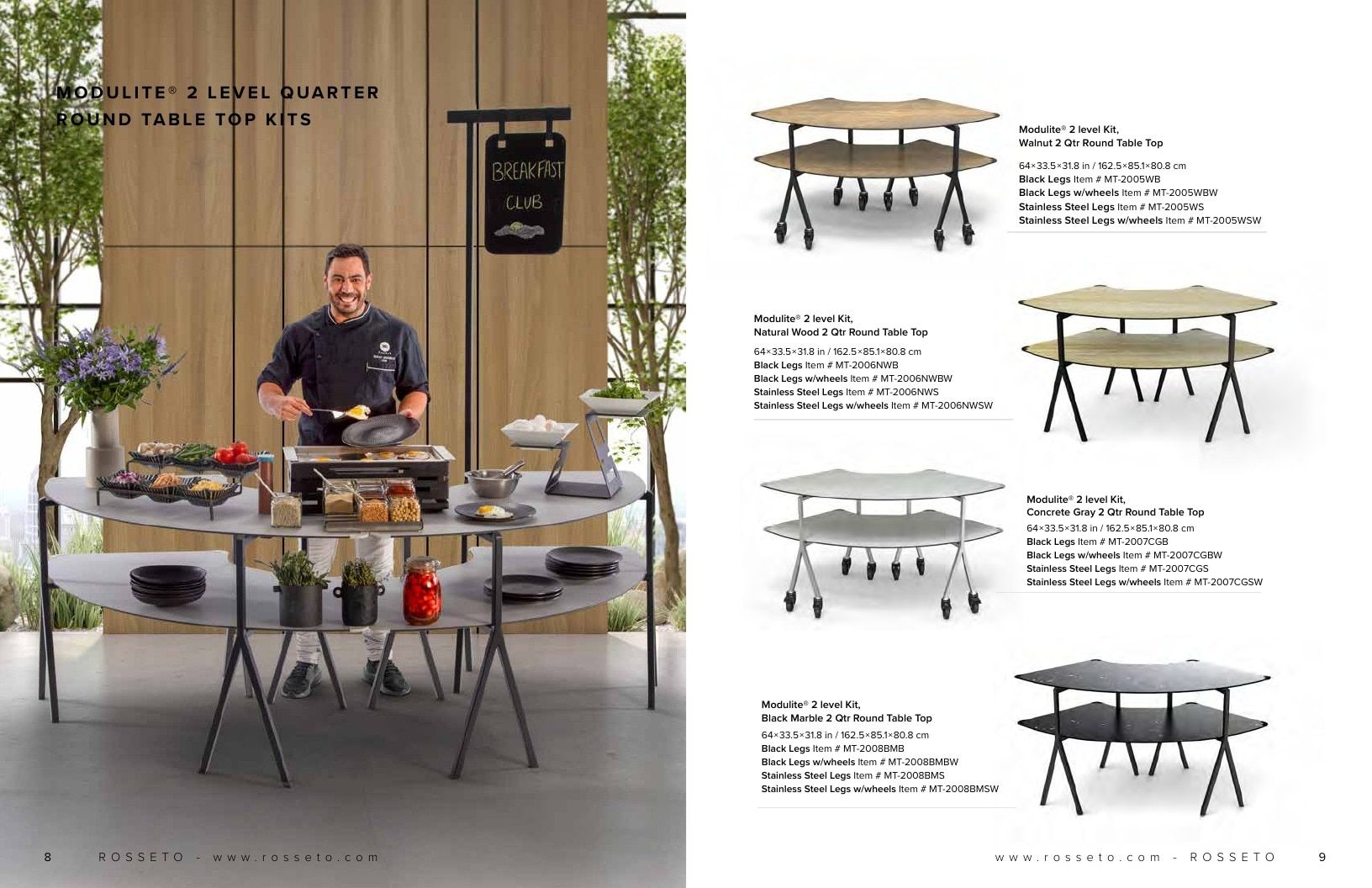 Rosseto Food Service Products Catalog Weekly Ad January 1 - December 31, 2026