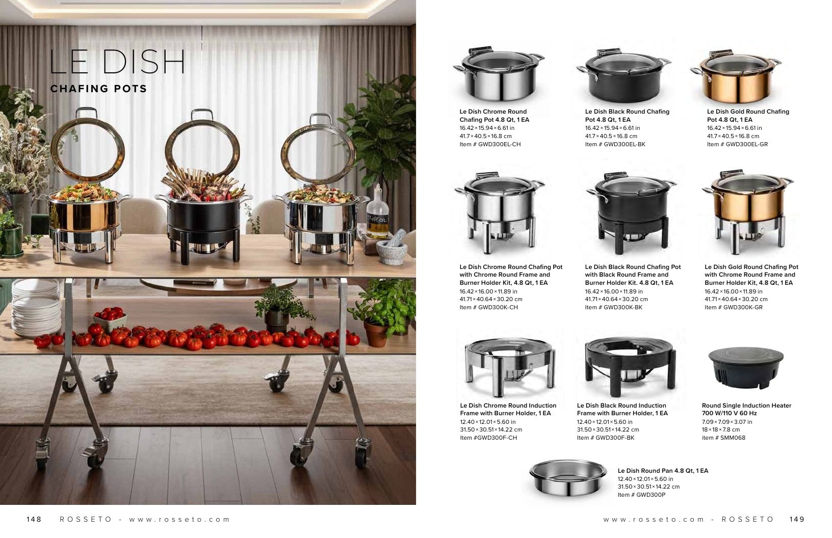 Rosseto Food Service Products Catalog Weekly Ad January 1 - December 31, 2026