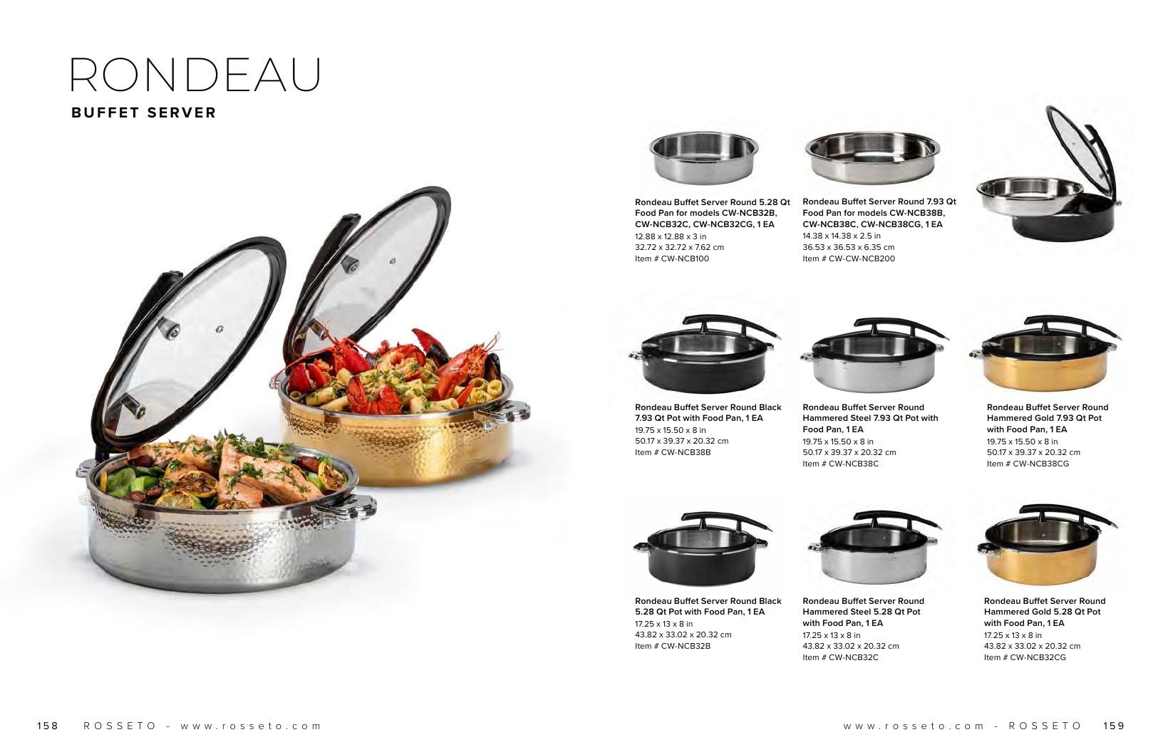 Rosseto Food Service Products Catalog Weekly Ad January 1 - December 31, 2026