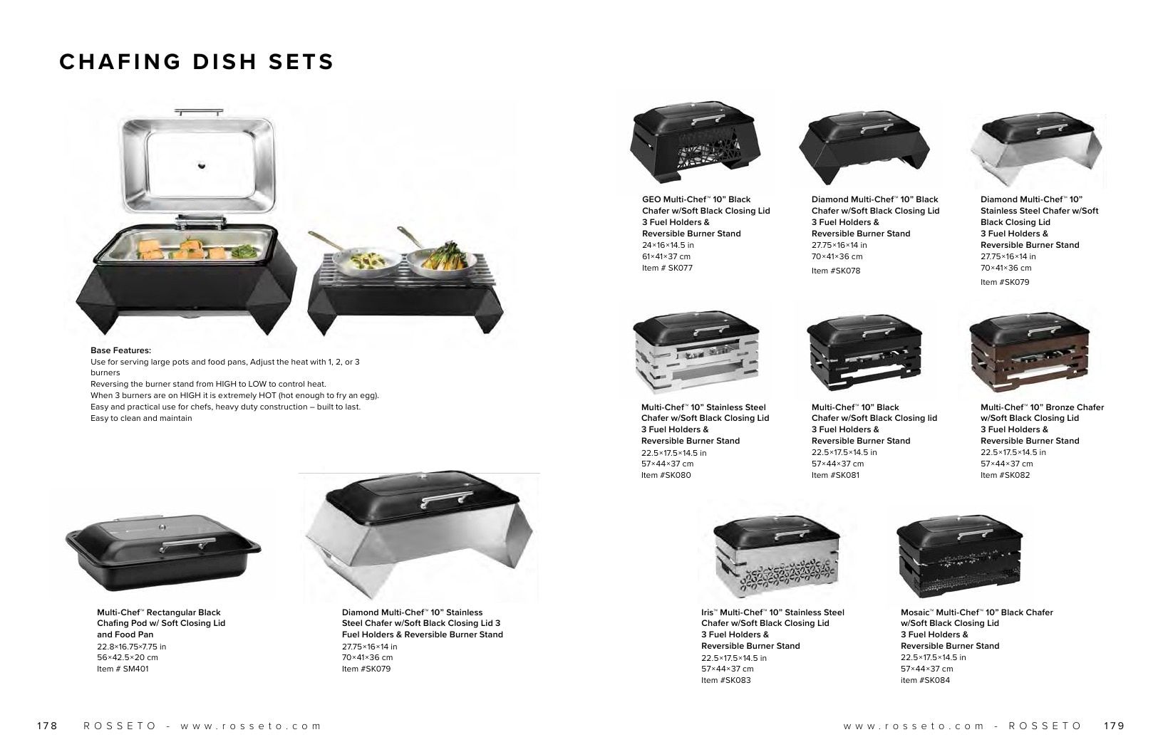 Rosseto Food Service Products Catalog Weekly Ad January 1 - December 31, 2026