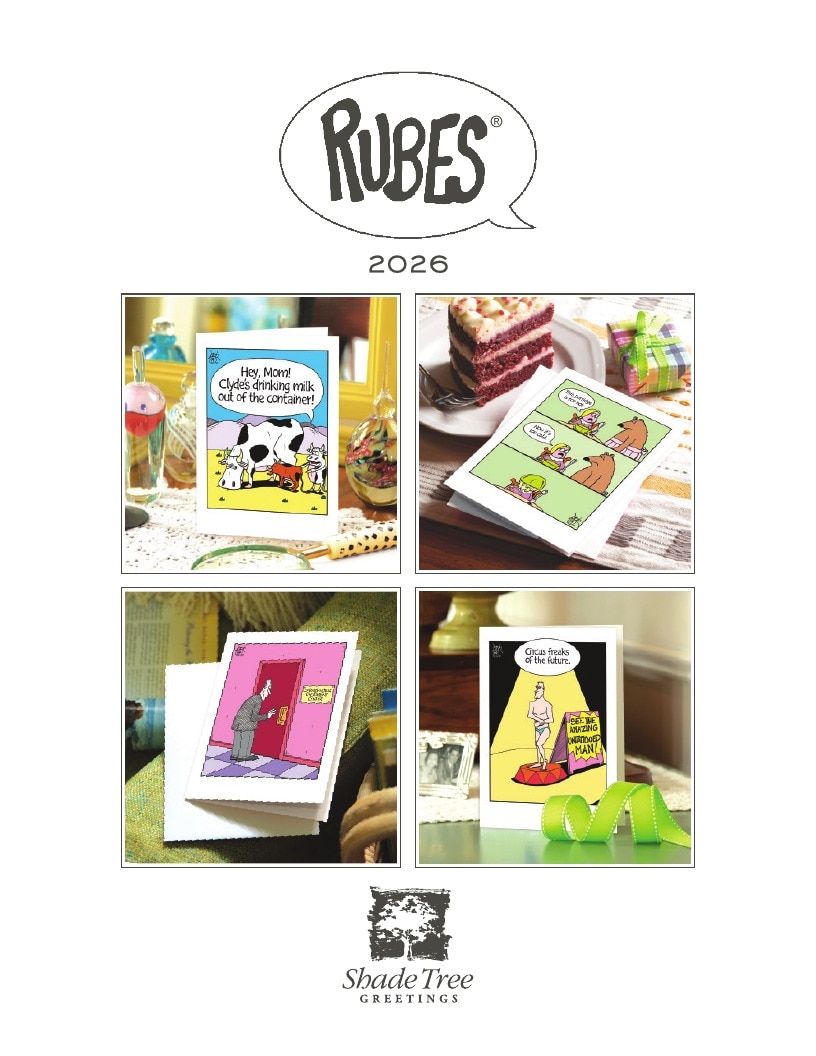 Rubes Greeting Cards Catalog Weekly Ad January 1 - December 31, 2026