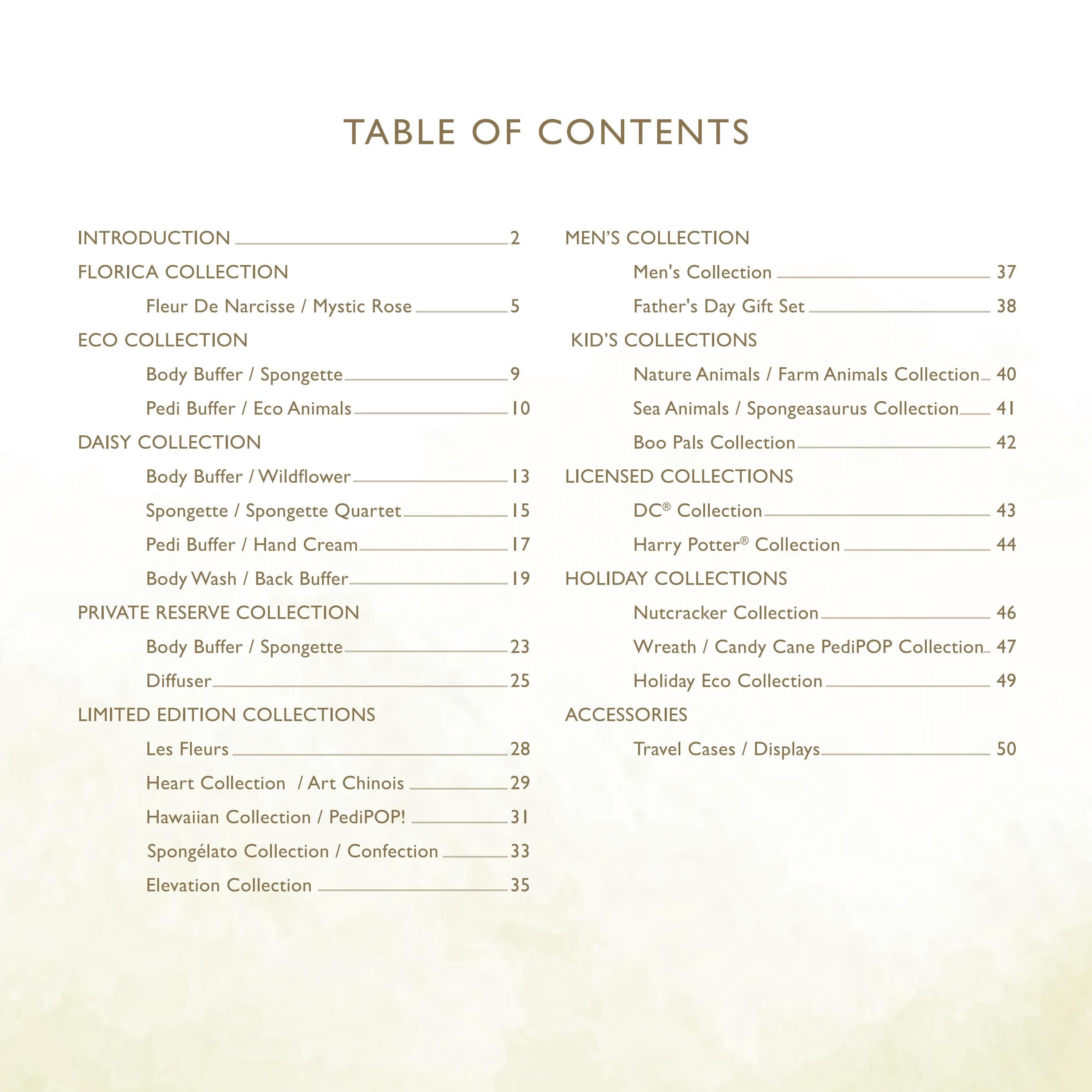 Spongellé Body Care Catalog Weekly Ad January 1 - December 31, 2026
