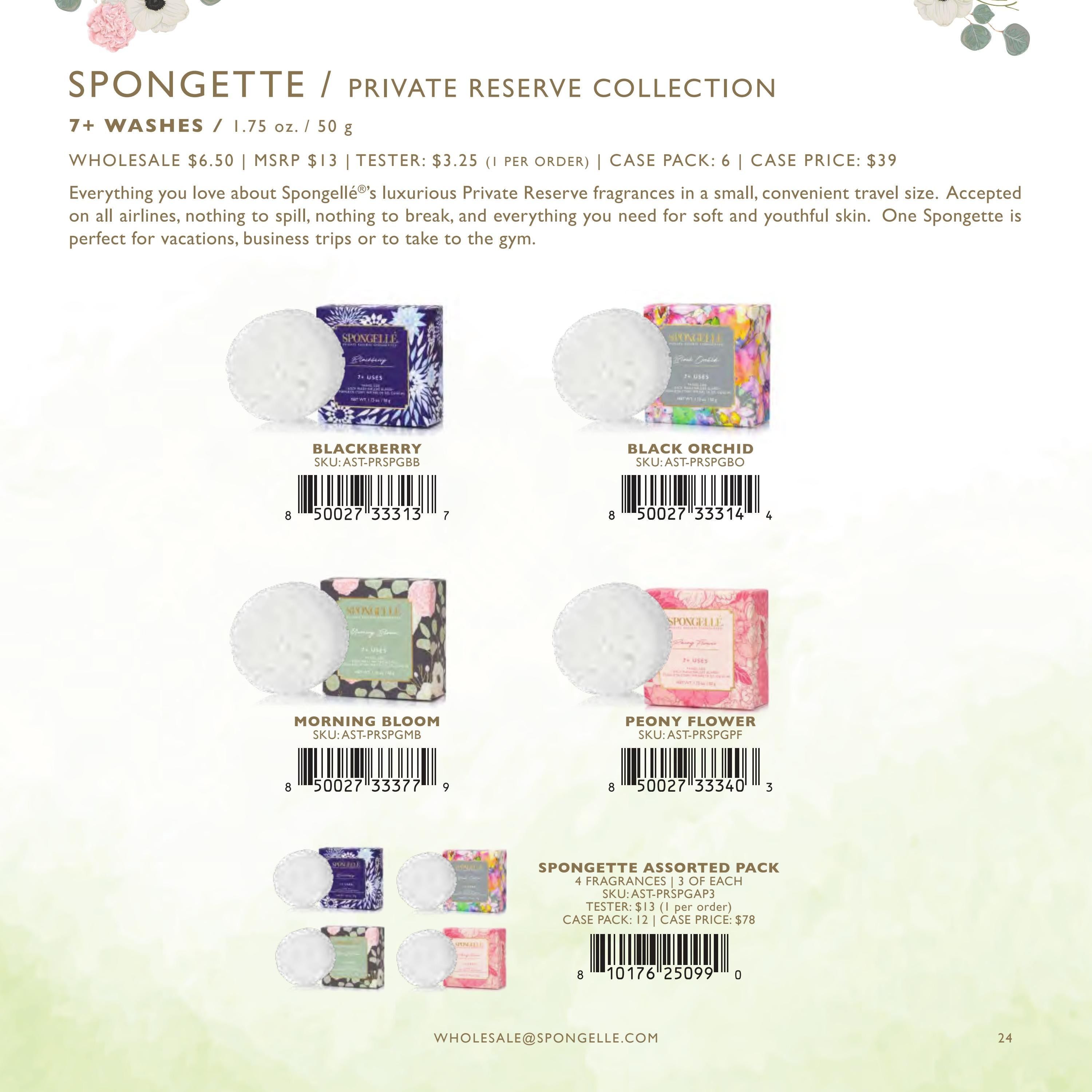 Spongellé Body Care Catalog Weekly Ad January 1 - December 31, 2026
